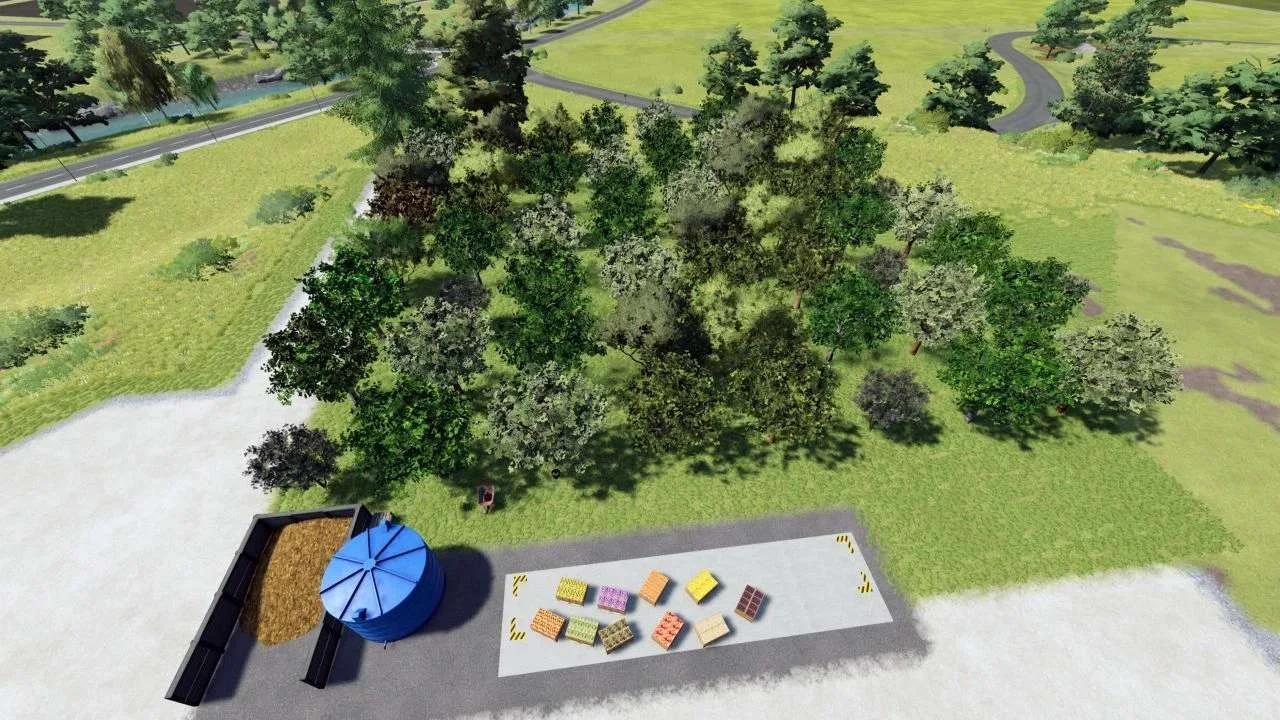 Fruit Orchard v1.0.0.1 FS22 FS22 Mod Free Download
