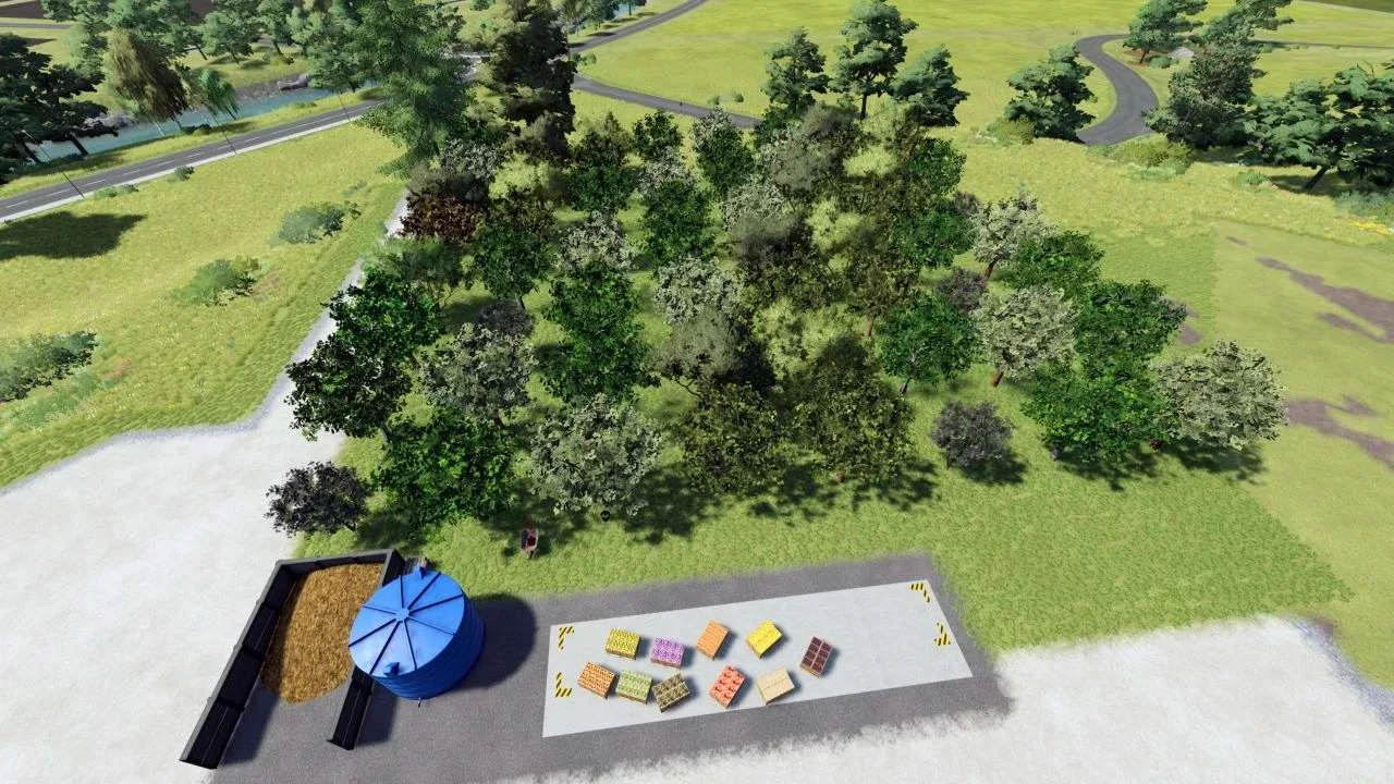 Fruit Orchard v1.0 FS22 FS22 Mod Free Download
