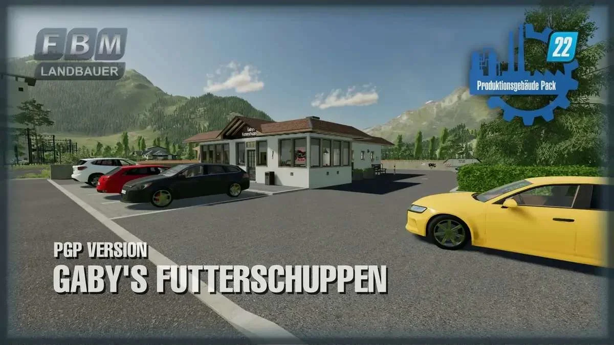 Gabys Futterschuppen (PGP Version) v1.0 FS22 FS22 Mod Free Download