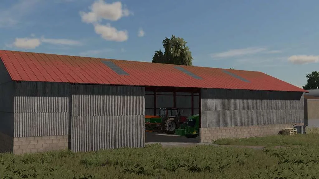 Garage 28×11 v1.0 FS22 FS22 Mod Free Download