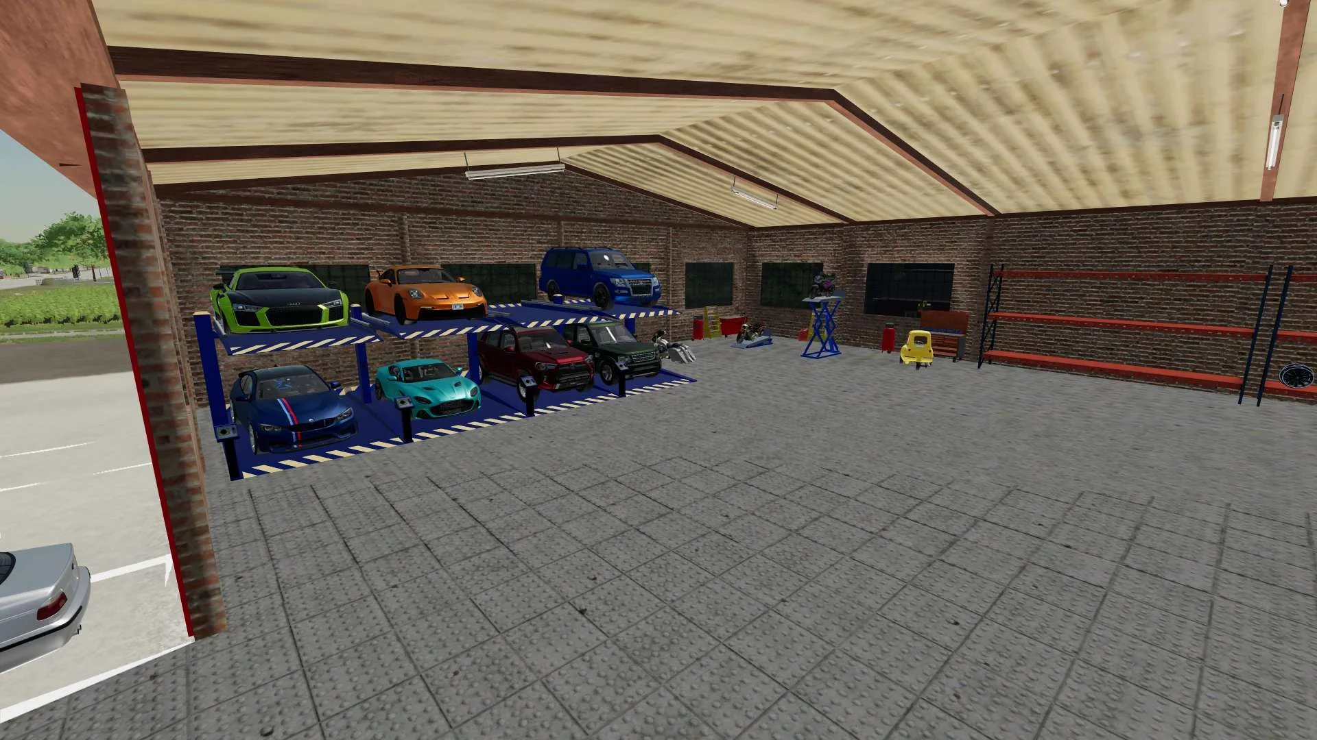 Garage for cars and motocycles v1.0 FS22