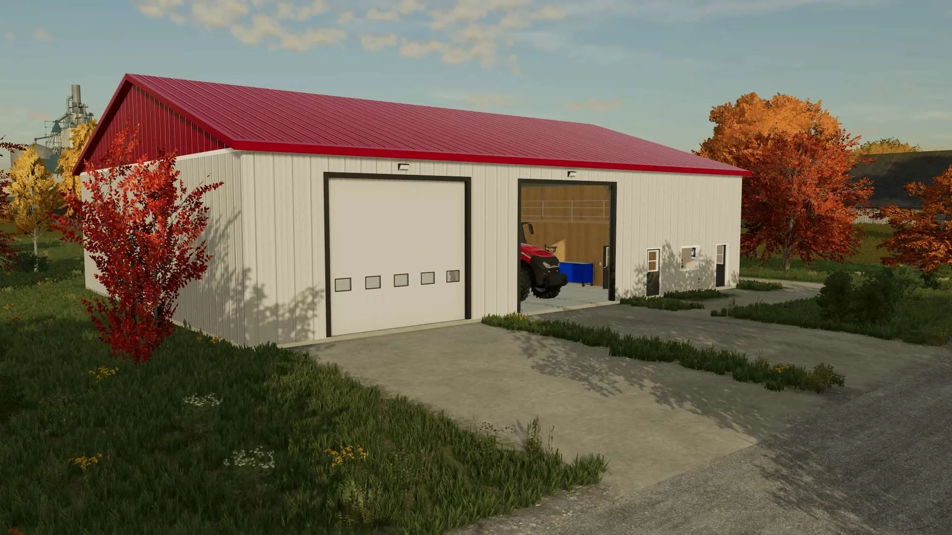 Garage Red 70×90 v1.0 FS22