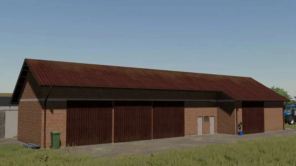 Garage’s With Sliding Doors v1.1 FS22 FS22 Mod Free Download