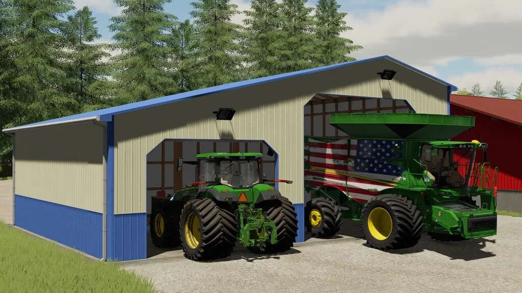 Garage With Optional Workshop v1.0 FS22