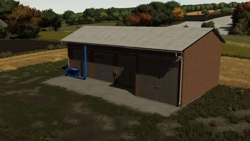 Garage With Silo v1.0 FS22