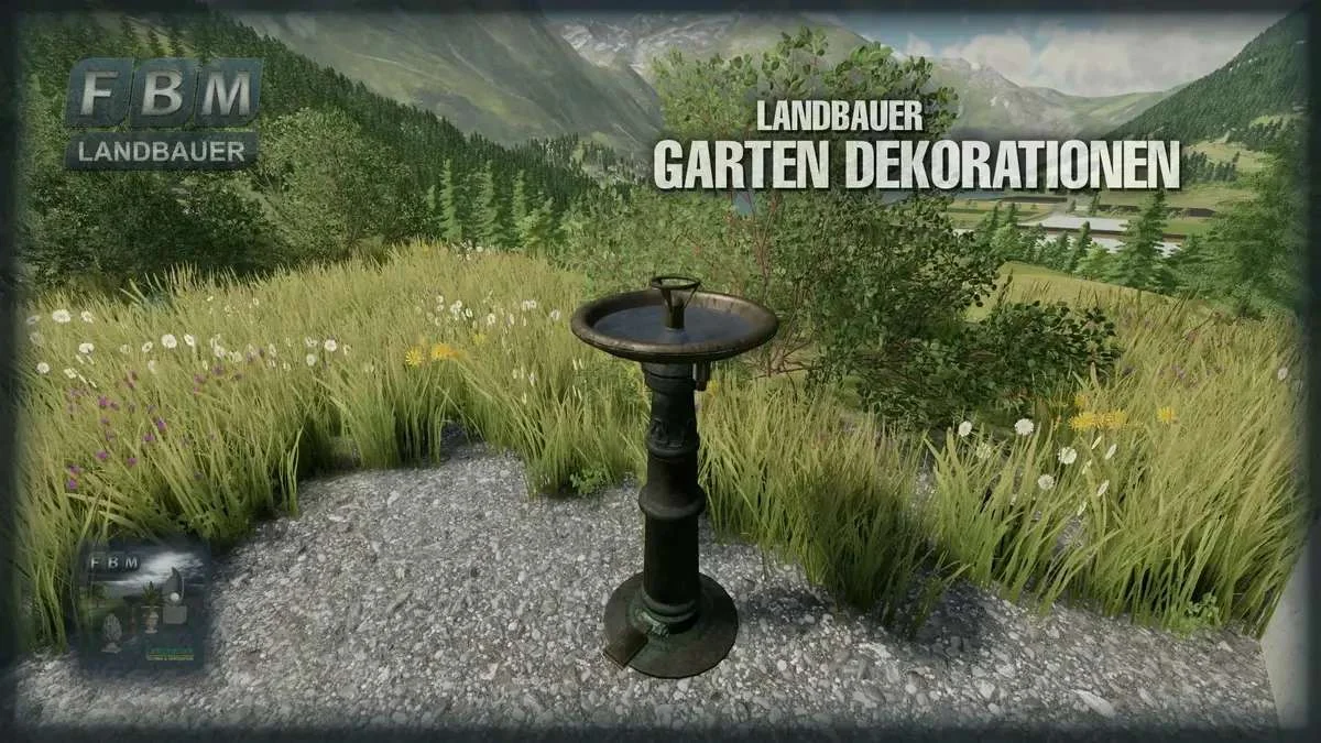 Garden Decorations v1.0 FS22