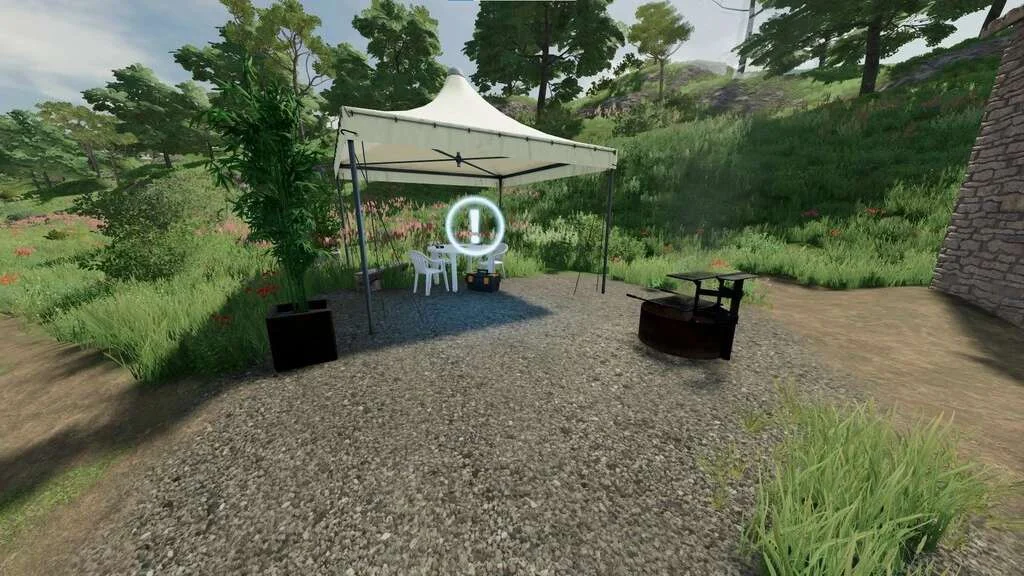 Garden Lounge v1.0 FS22 FS22 Mod Free Download