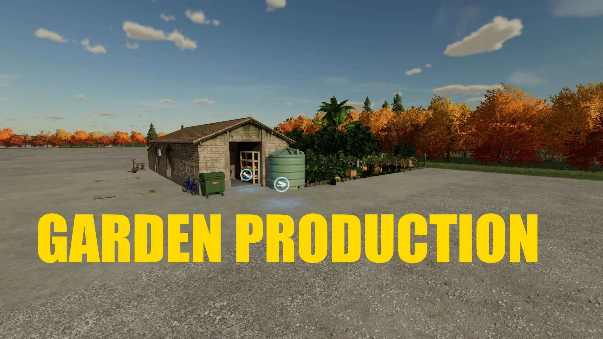 GARDEN PRODUCTION V1.0 FS22