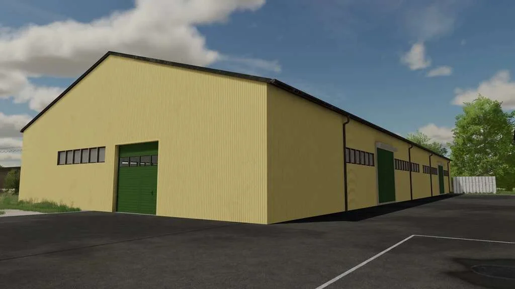 GDR Grain Hall v1.0 FS22