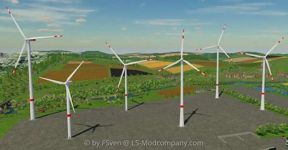 General Electric Windturbines v1.0 FS22