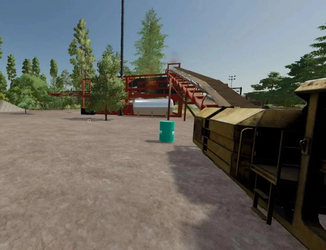 Gold Wash Stone Only Edition v1.0 FS22 FS22 Mod Free Download