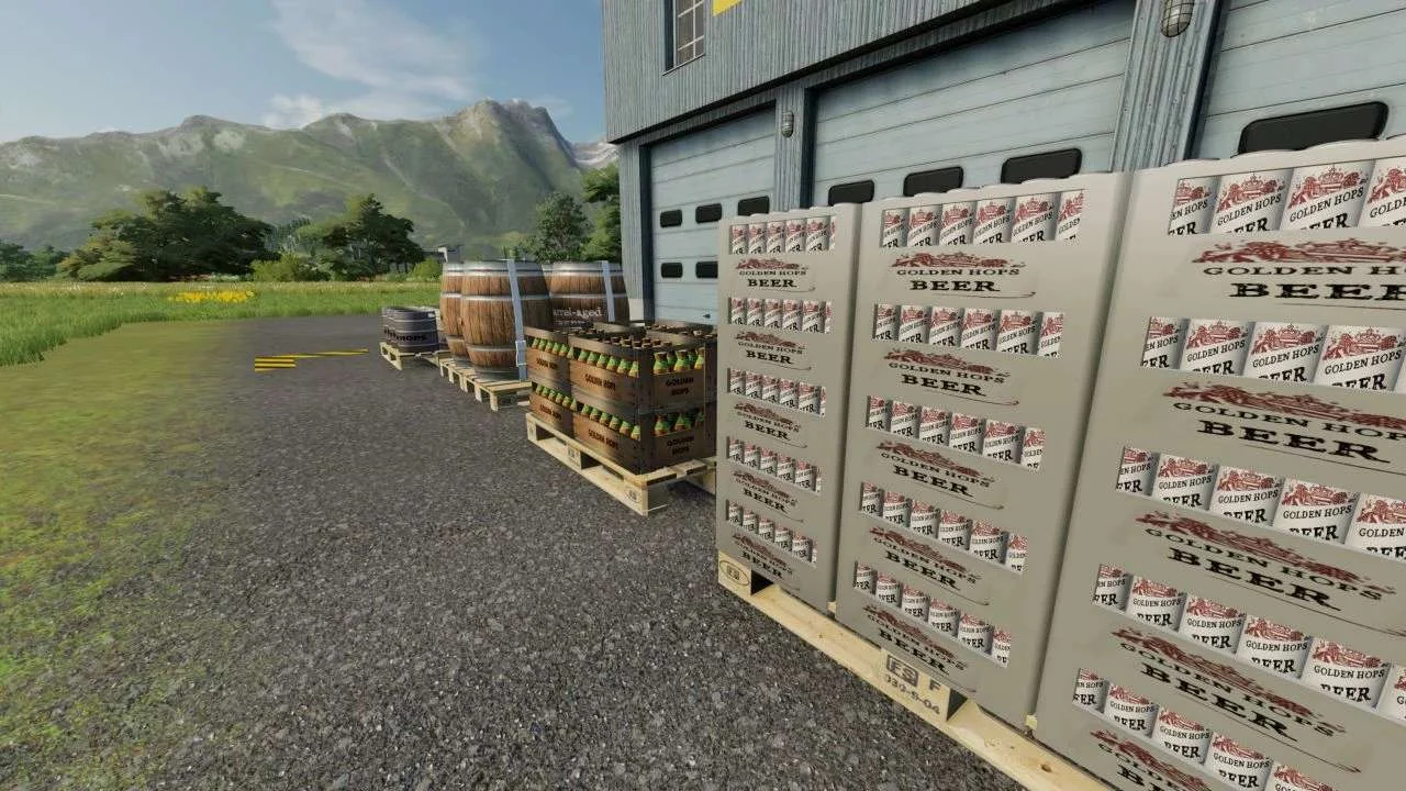 Golden Hops Brewery v1.0 FS22 FS22 Mod Free Download