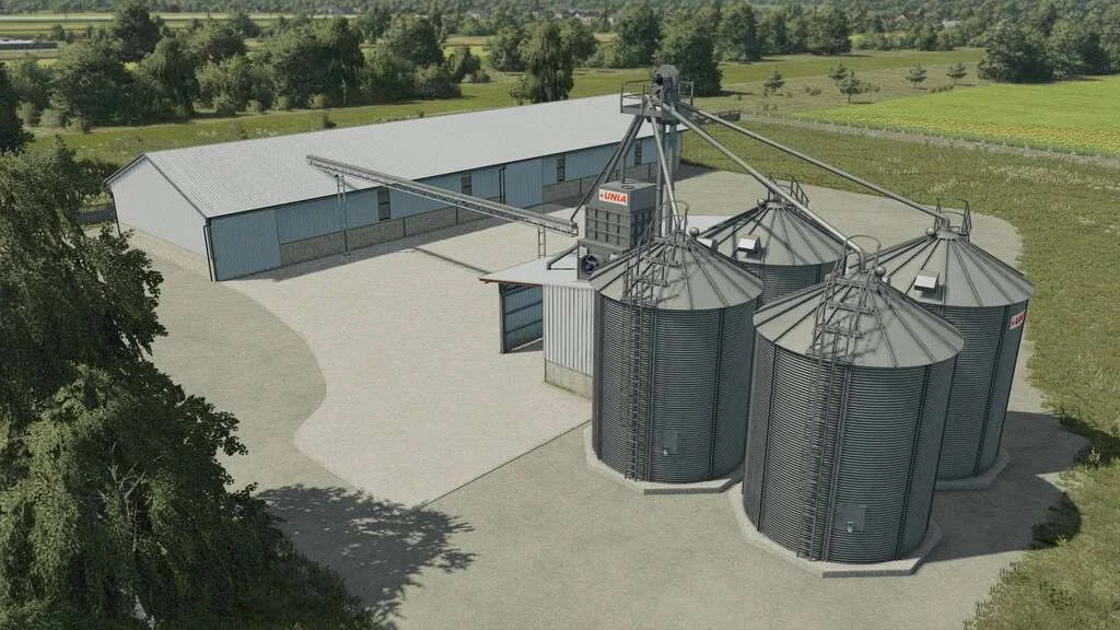 Grain Complex v1.0 FS22 FS22 Mod Free Download