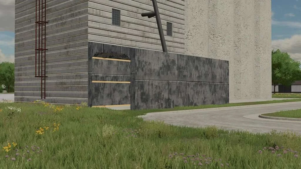 Grain Elevator v1.0 FS22 FS22 Mod Free Download