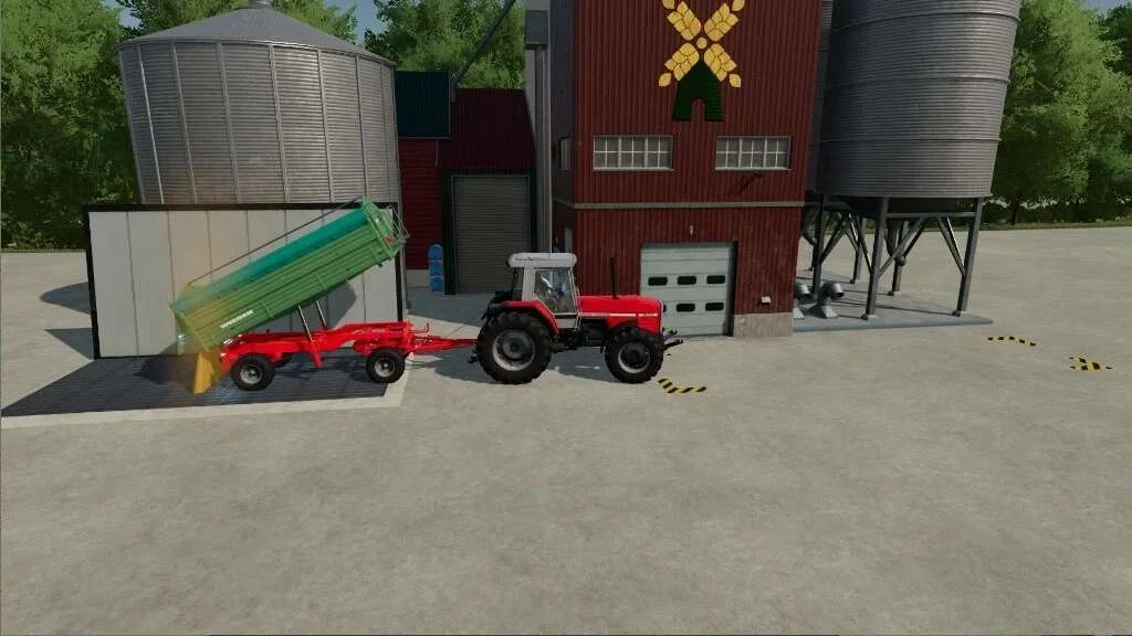 Grain Mill Extended v1.0 FS22 FS22 Mod Free Download