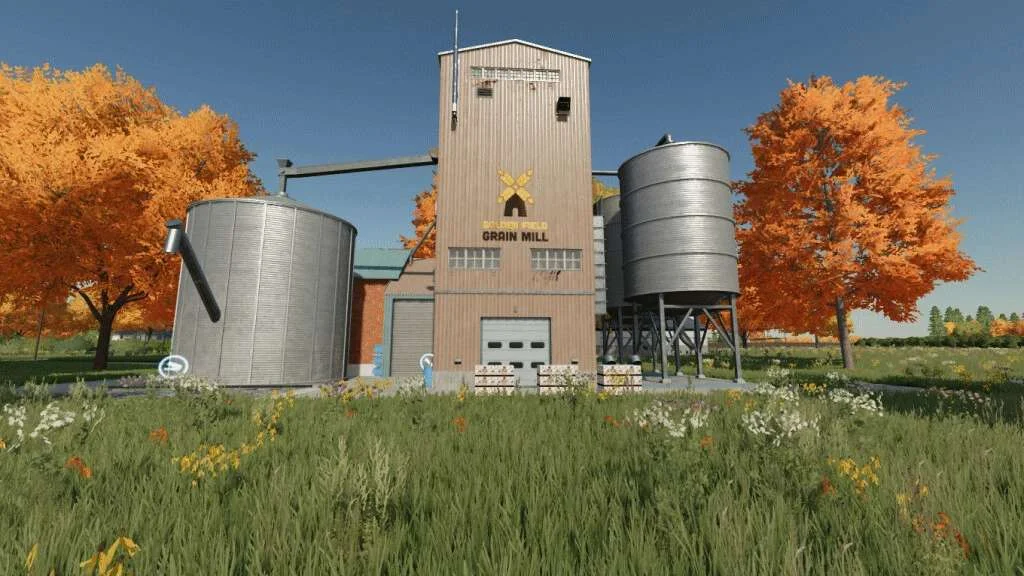 Grain Mill Plus v1.0.0.1 FS22 FS22 Mod Free Download