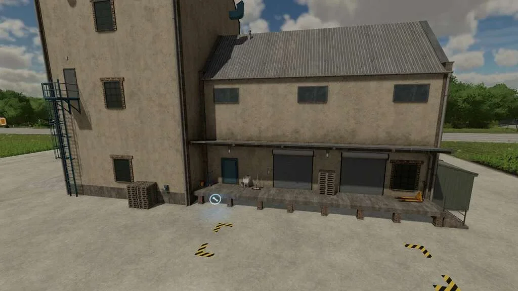 Grain mill v1.0 FS22 FS22 Mod Free Download
