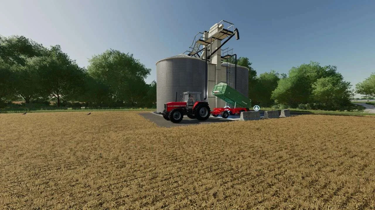 Grain silo and TP v1.0 FS22 FS22 Mod Free Download