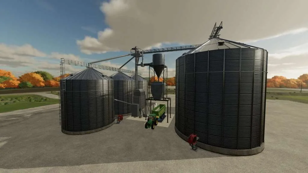 Grain Silo System v1.0 FS22 FS22 Mod Free Download