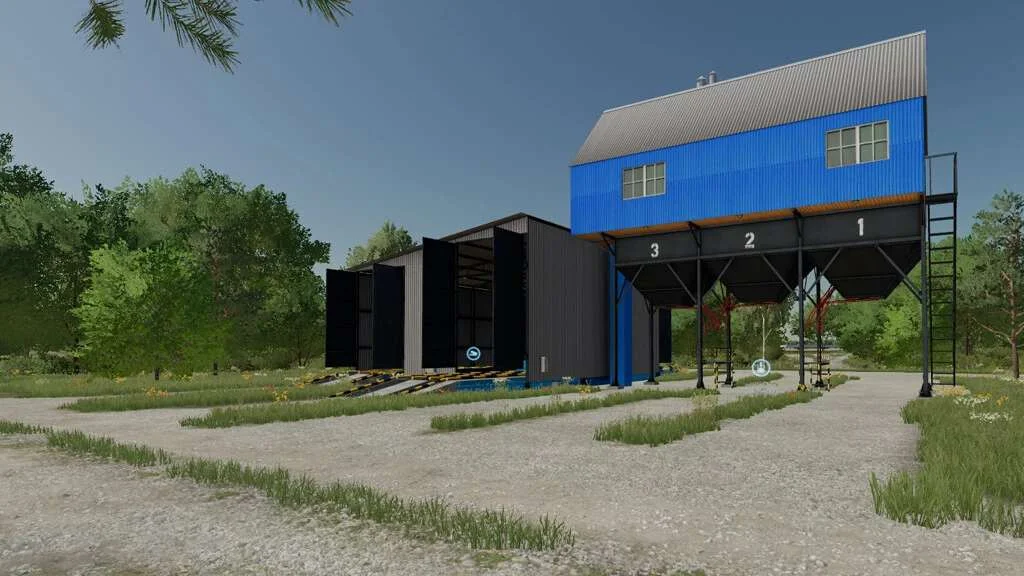Grain Silo v1.0 FS22 FS22 Mod Free Download