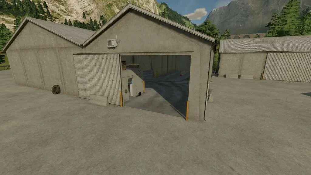 Grain Storages Pack v1.0 FS22 FS22 Mod Free Download