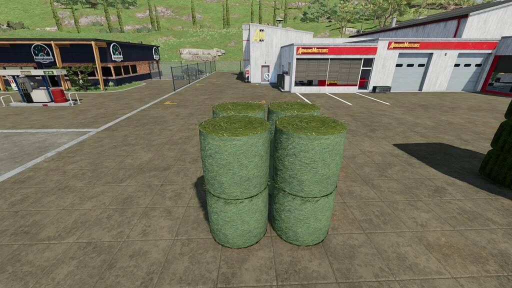 Grassbale v1.0 FS22 FS22 Mod Free Download