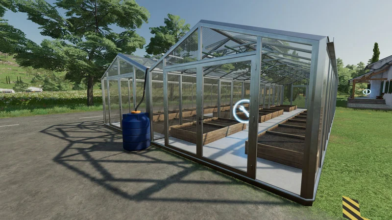 GREENHOUSE ADVANCED V1.2 FS22 FS22 Mod Free Download