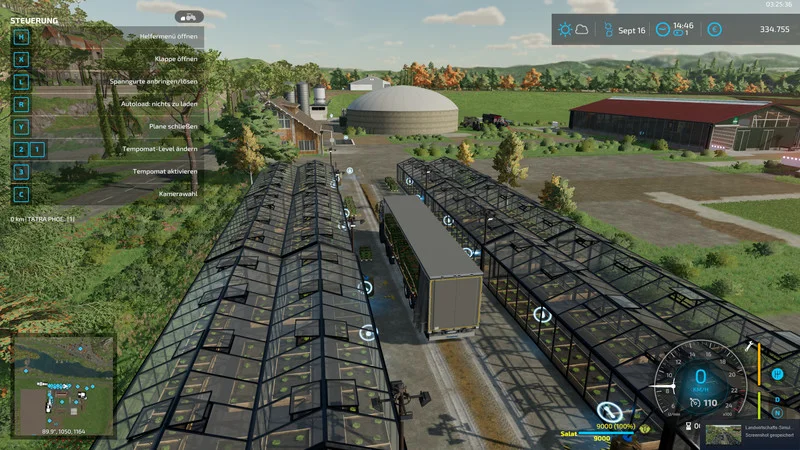 Greenhouse with water filling same side V1.0.1 FS22 FS22 Mod Free Download