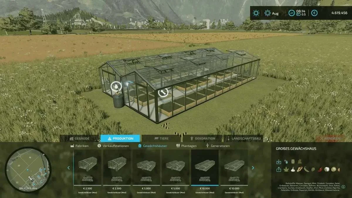 Greenhouses v1.2 FS22