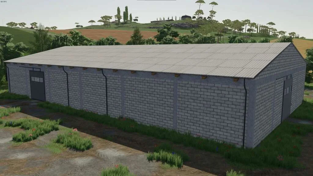 Hall 22×40 v1.0 FS22 FS22 Mod Free Download