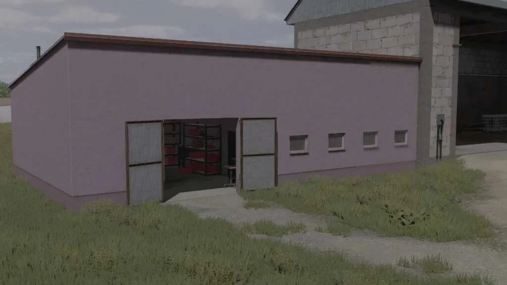 Hall Barn Garage v1.0 FS22