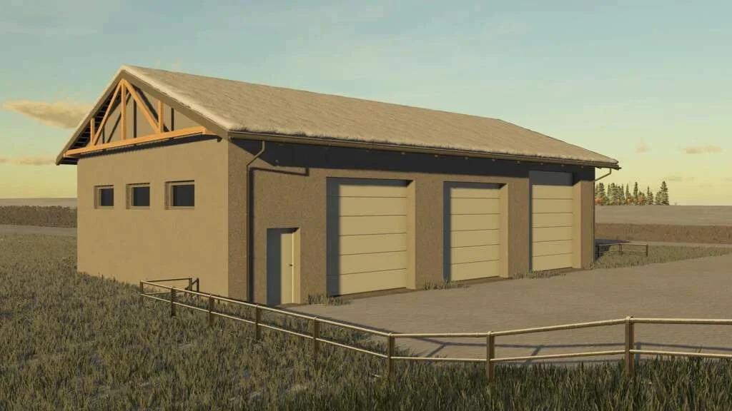 Hall For Machinery v1.0 FS22 FS22 Mod Free Download