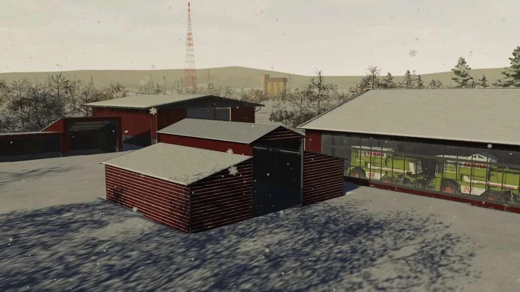 Hall Package v1.0 FS22 FS22 Mod Free Download