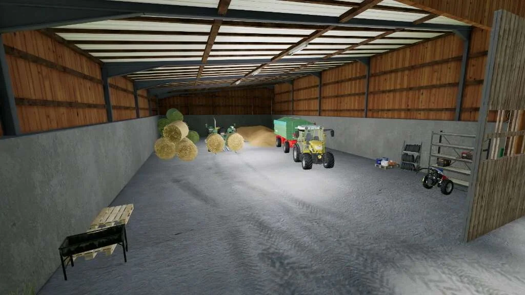 Hall With Cooling Chamber v1.0 FS22 FS22 Mod Free Download