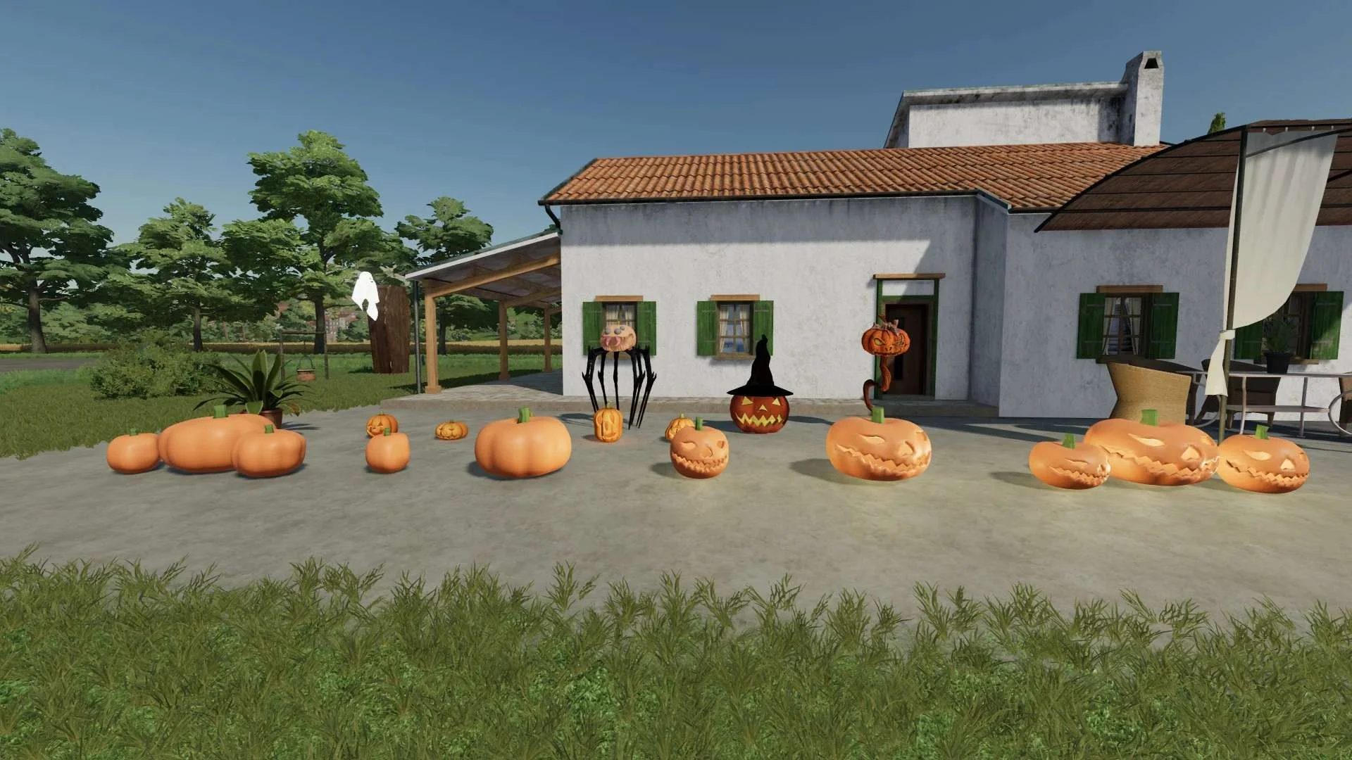 Halloween DLC Pack v1.0 FS22 FS22 Mod Free Download