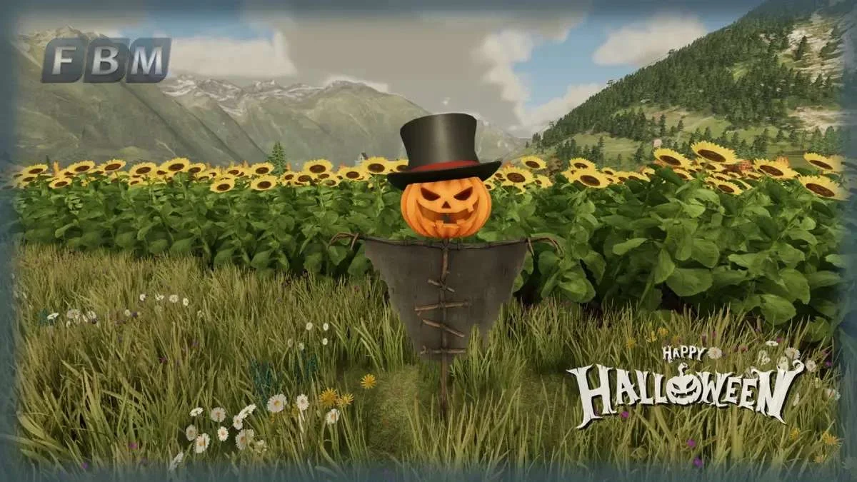 Halloween Scarecrow v1.0 FS22 FS22 Mod Free Download