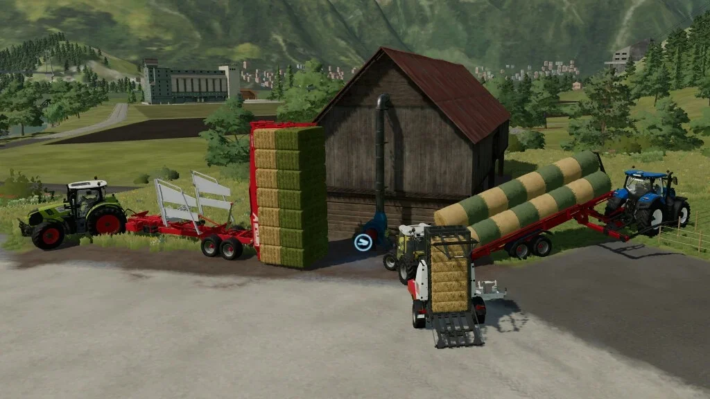 HAY STORAGE WITH BALE ACCEPTANCE V1.0 FS22 FS22 Mod Free Download