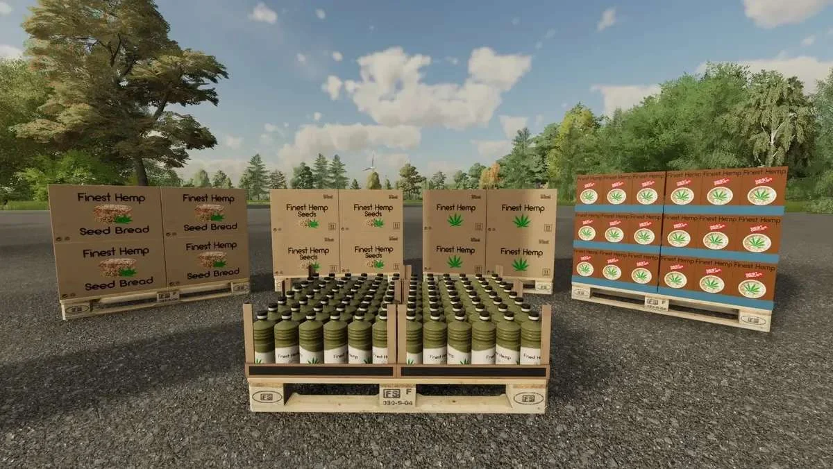 Hemp Productions v1.0.0.2 FS22 FS22 Mod Free Download