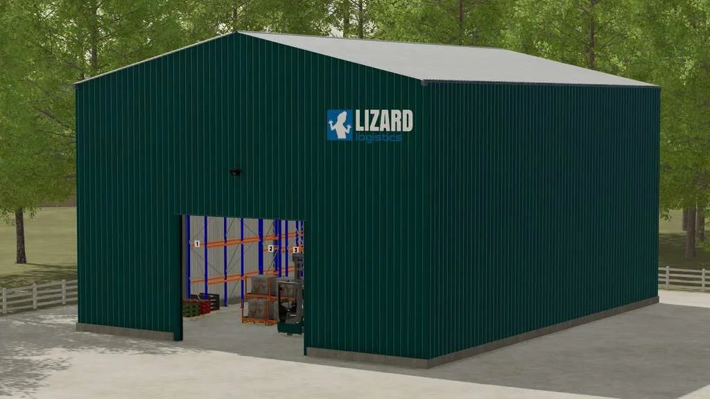 High Rack Warehouse v1.0 FS22 FS22 Mod Free Download