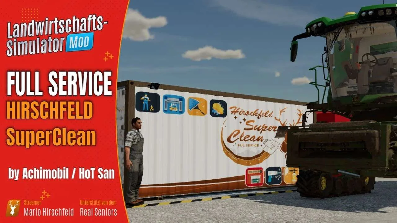 Hirschfeld Staffed Workshop v0.3.0.1 FS22 FS22 Mod Free Download