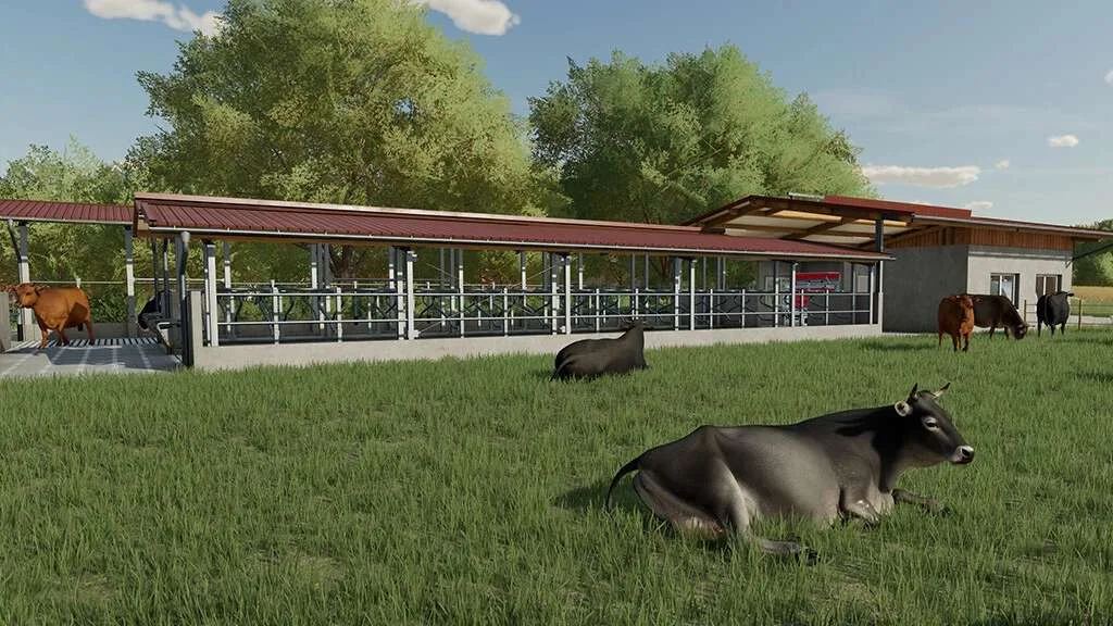 Hoermann Barn Set v1.0 FS22 FS22 Mod Free Download