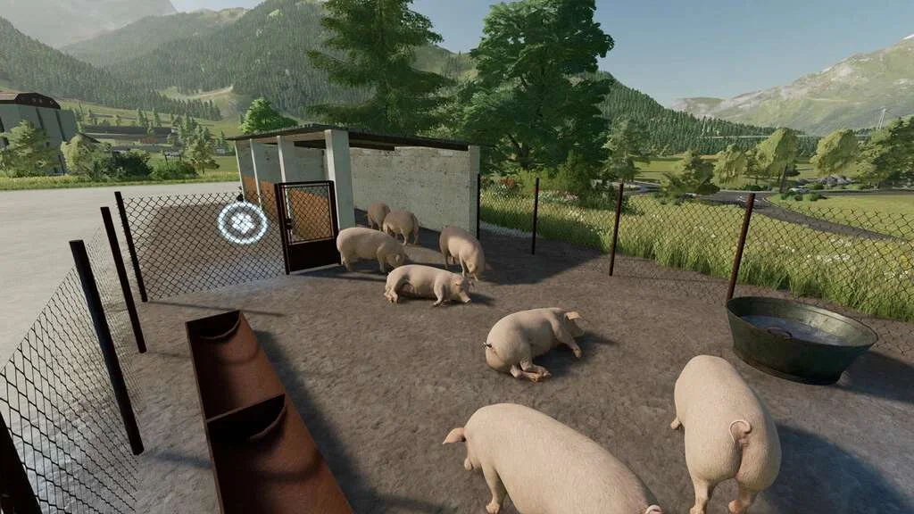 Homestead Pig Barn v1.0 FS22 FS22 Mod Free Download