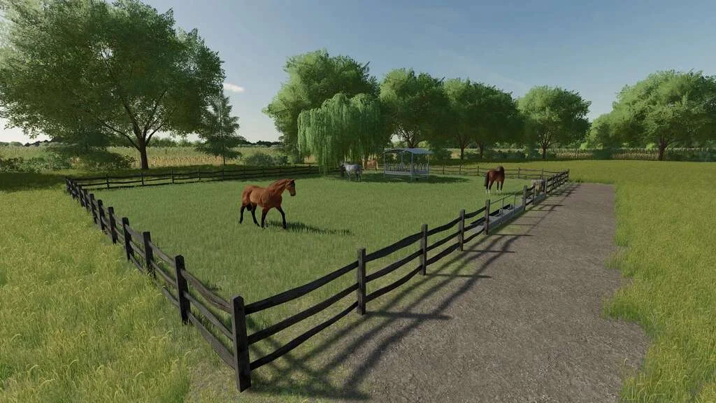 Horse Pasture v1.0 FS22 FS22 Mod Free Download