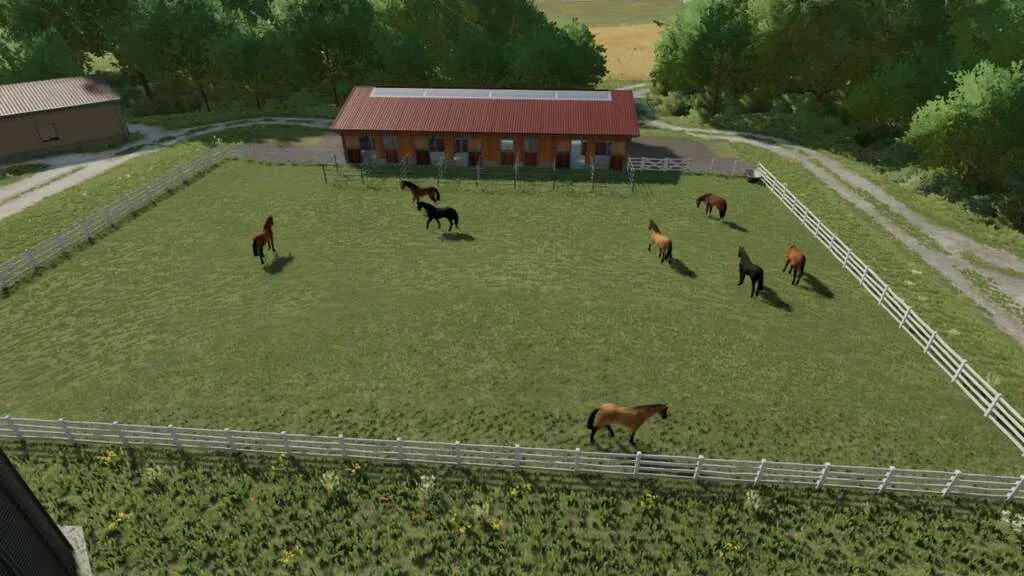 Horse Stable With Paddocks v1.0 FS22 FS22 Mod Free Download