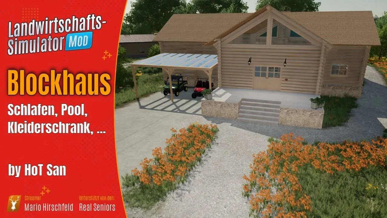 HoT Blockhouse v1.0 FS22 FS22 Mod Free Download