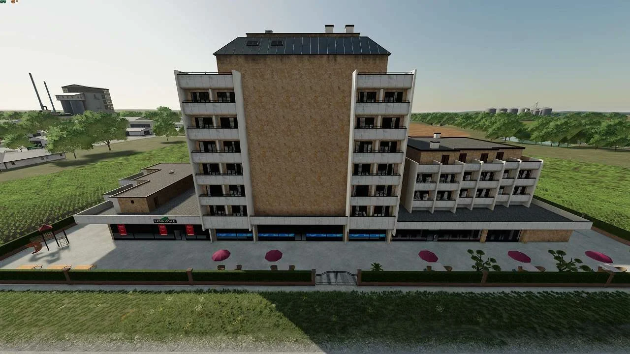 Hotel Farmland v1.0 FS22 FS22 Mod Free Download