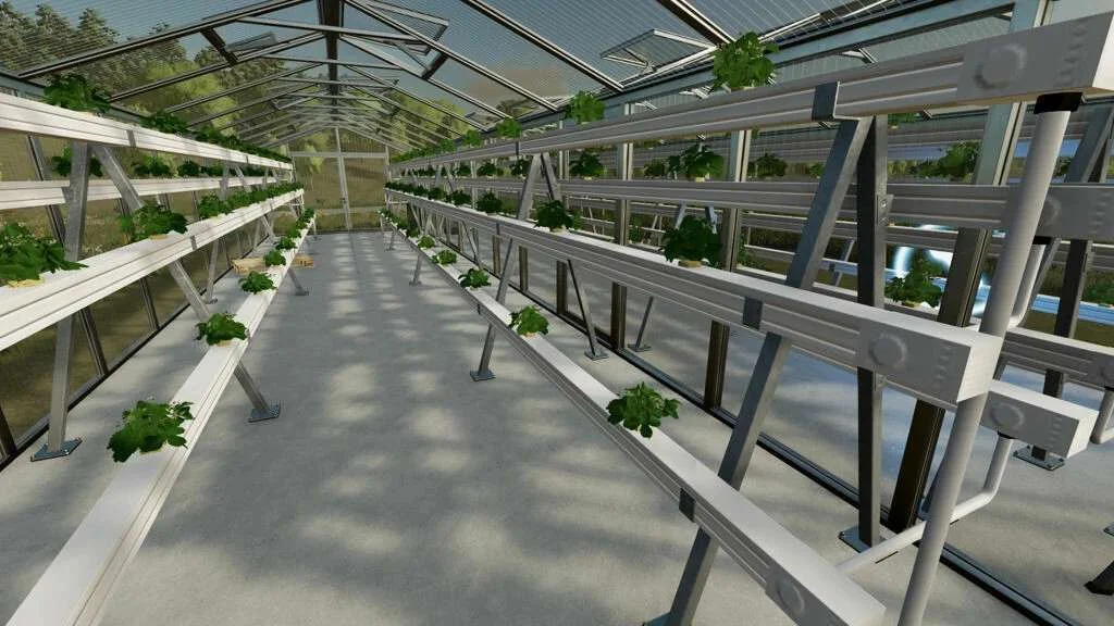 Hydroponics Greenhouse v1.0 FS22 FS22 Mod Free Download