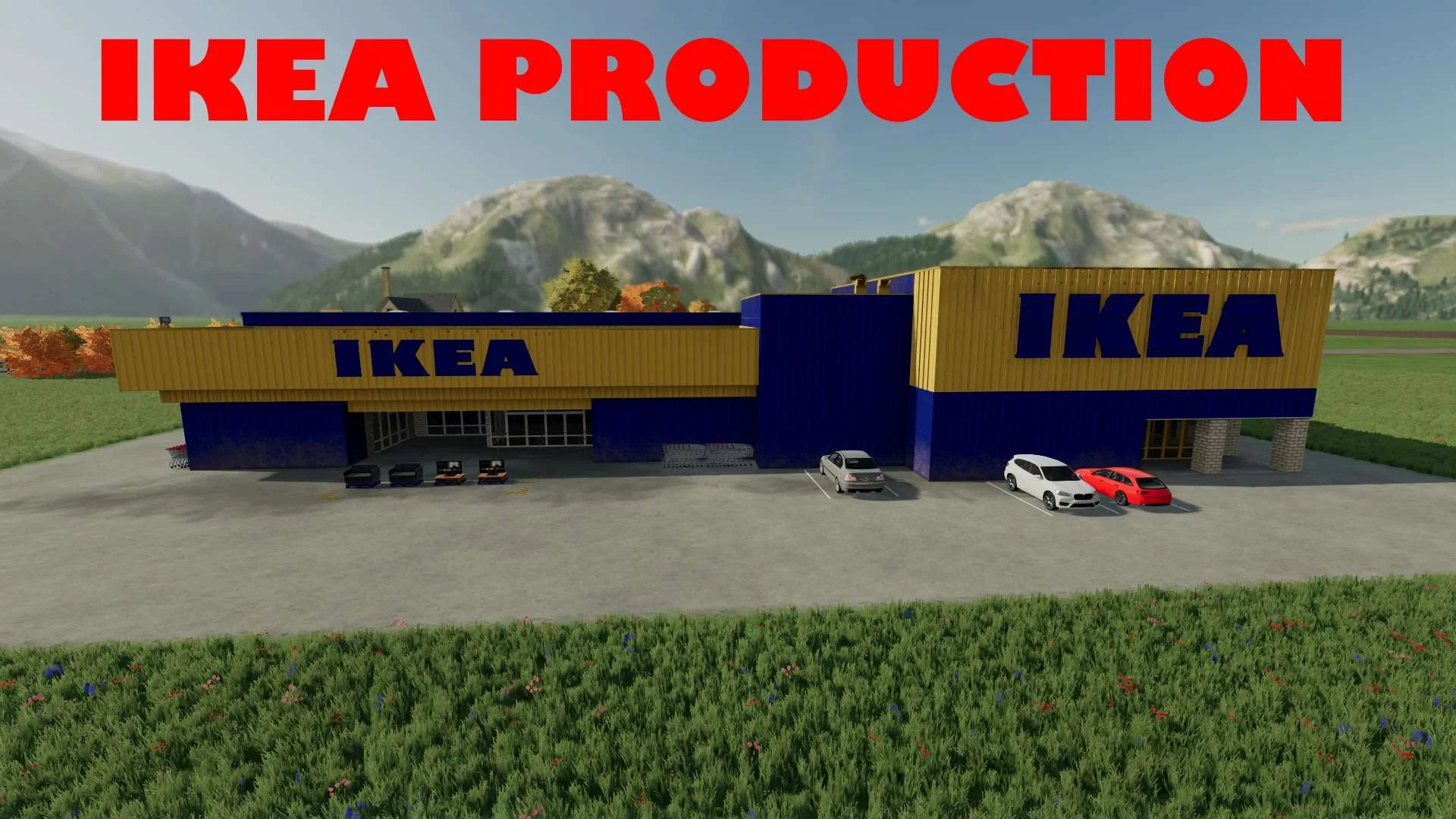 Ikea Production v1.0 FS22 FS22 Mod Free Download