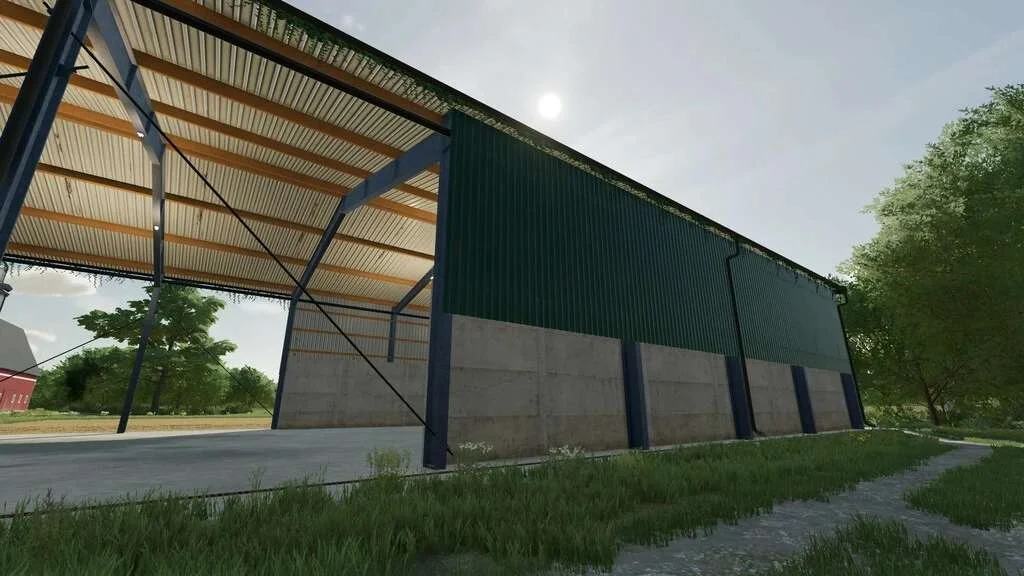 Indoor Silage Shed v1.0 FS22 FS22 Mod Free Download