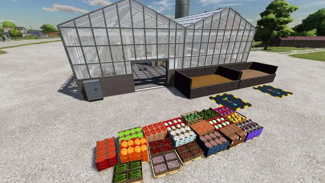 Industrial Greenhouse v2.1 FS22